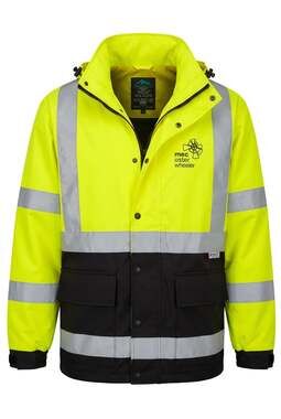 Tri-Mountain Style 8980 Class 3 Hi-Vis Reflective Safety Jacket